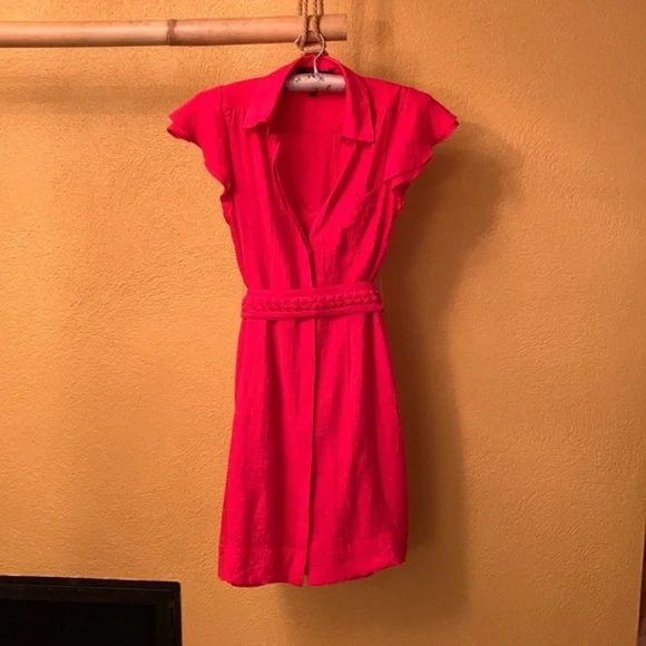 BCBG Dress, Size 4, Red/Pink - Picture 1 of 5